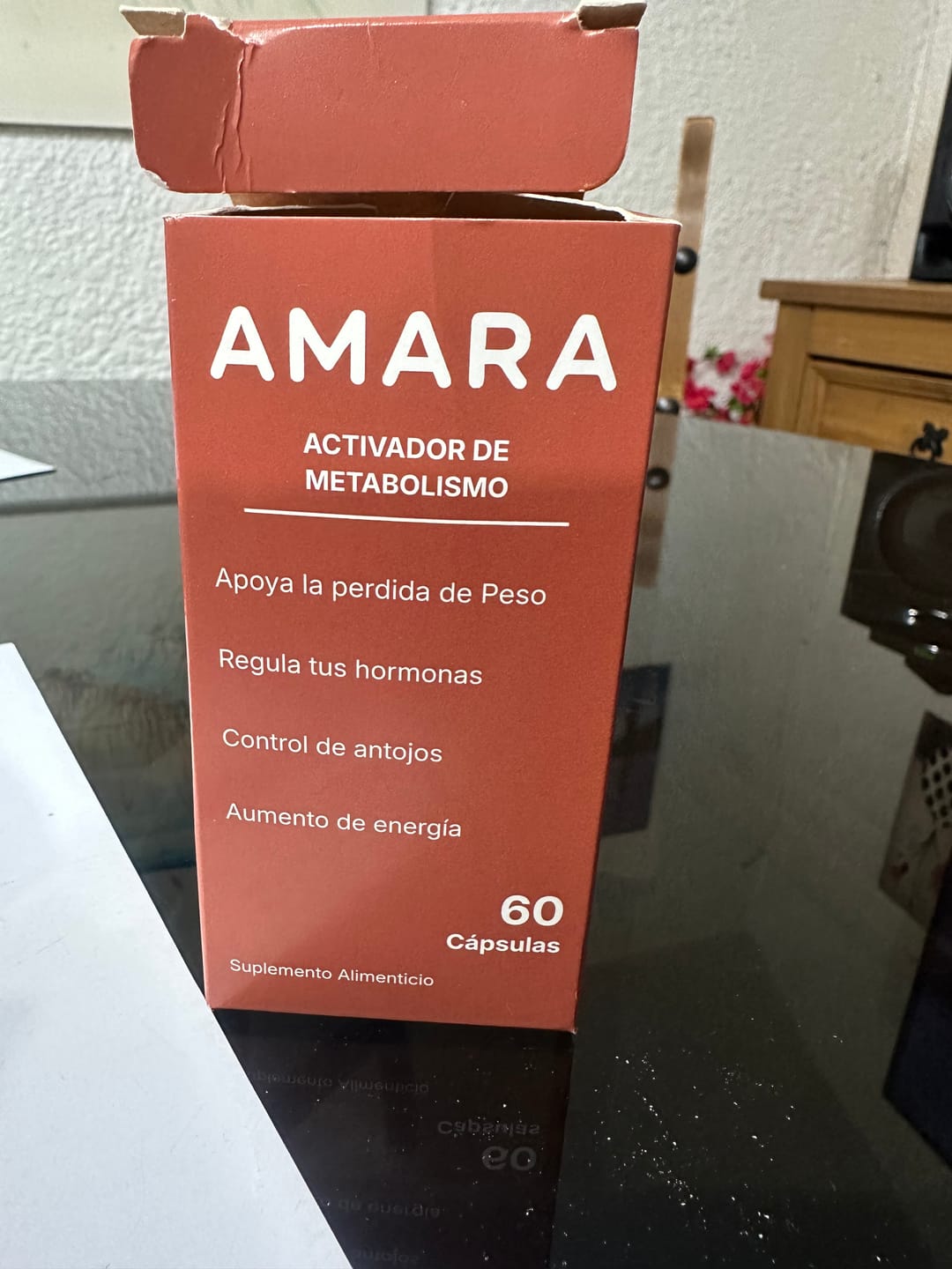 Customer photo review of CÁPSULAS ADELGAZANTES MENOPAUSIA: Recupera tu figura y energía