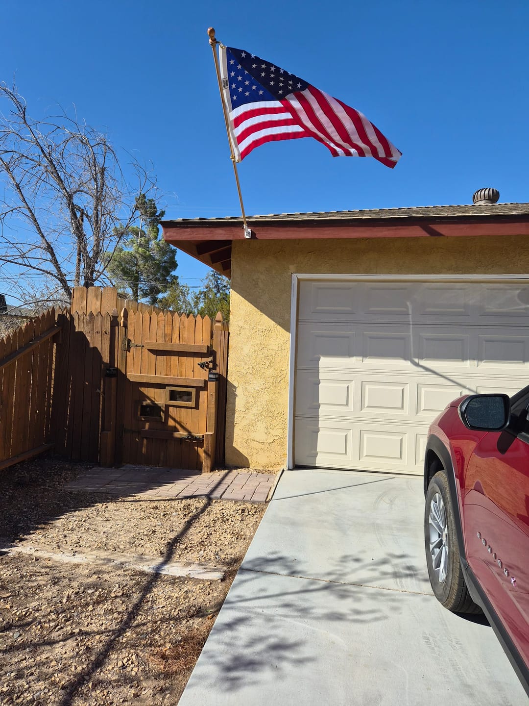 Customer photo review of 3' x 5' American Flag Set