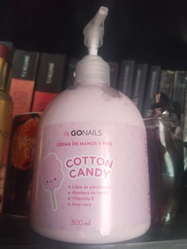 Customer photo review of Crema de Manos y Pies - Cotton Candy 500 ml