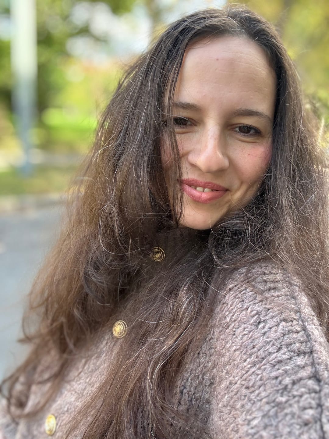 Customer photo review of Oversized Cardigan "CozyGlam"