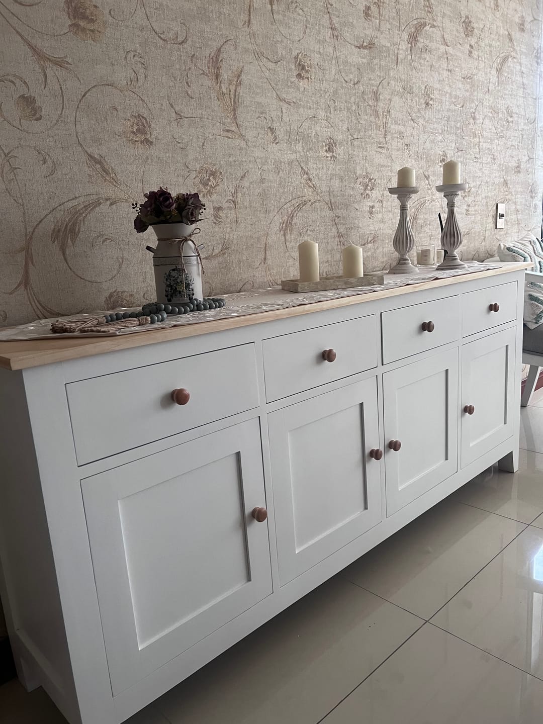 Customer photo review of Aparador Buffet XL de Madera "Grand Storage"