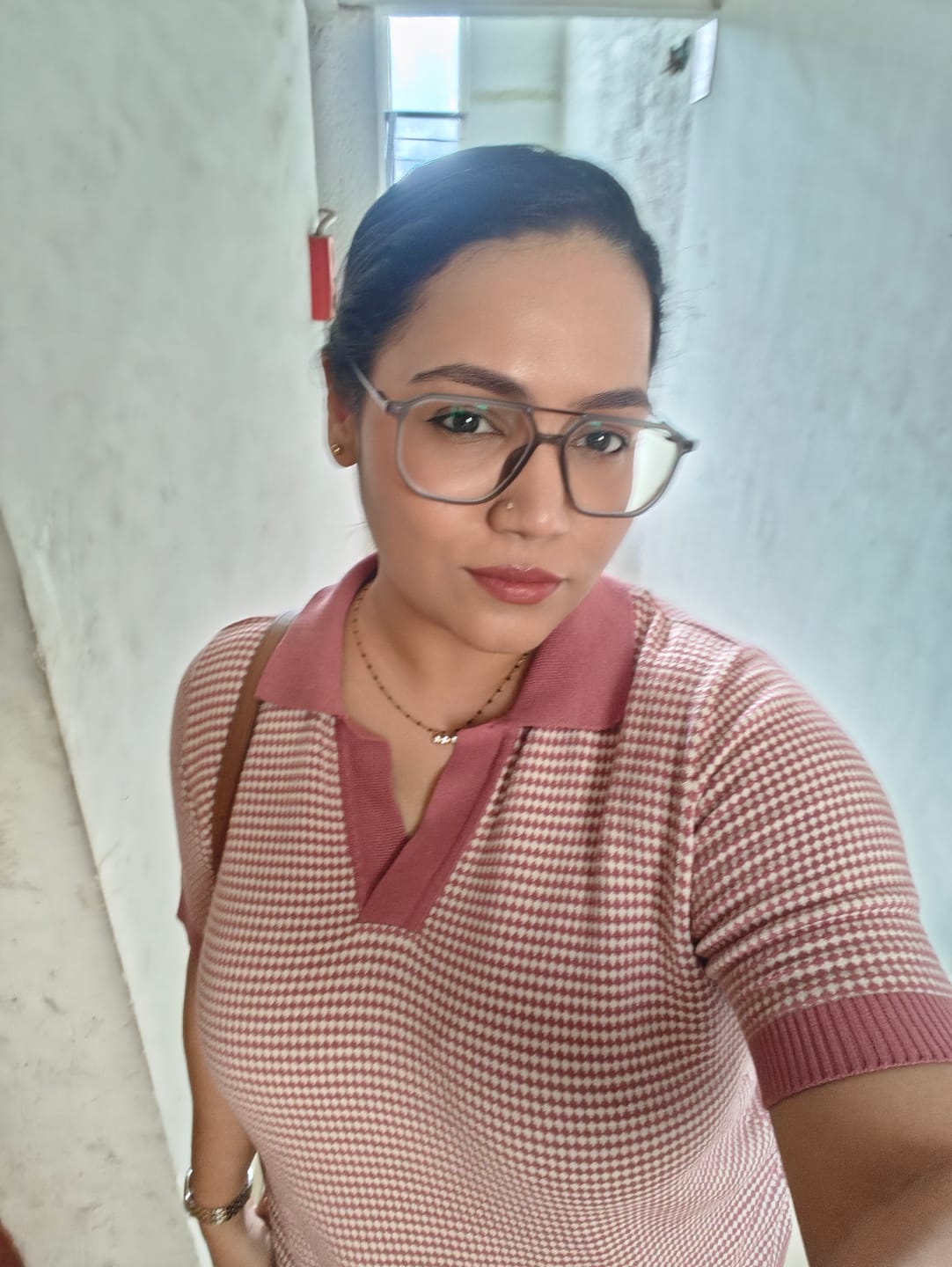 Customer photo review of Trio Orbit Charmline Demifine Mangalsutra