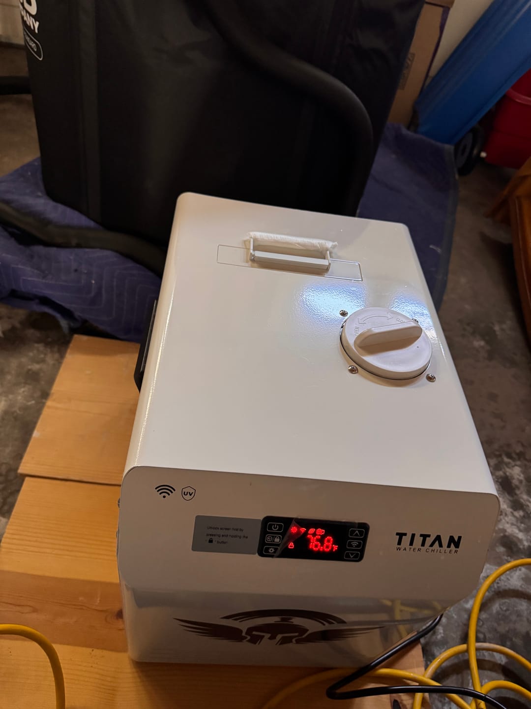 Customer photo review of 2026 All-in-one 1/3 HP Universal Cold Plunge Chiller Gen 5