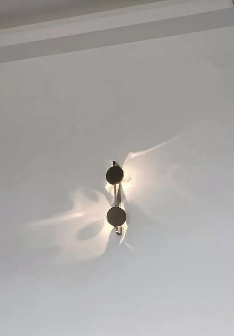 Customer photo review of Applique murale vagues lumineuses