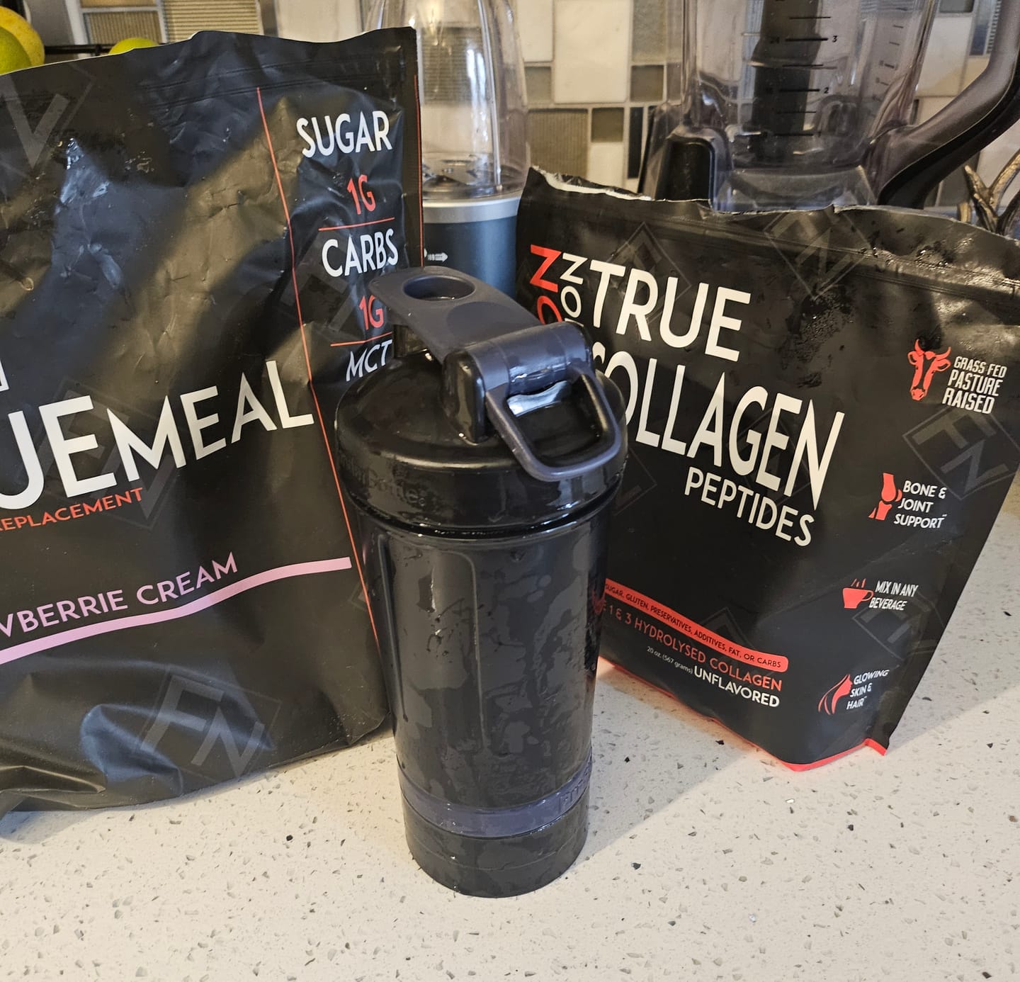 Customer photo review of True Meal Low Carb Meal Replacement