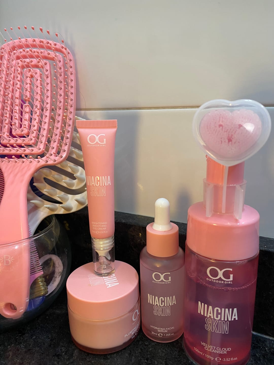 Customer photo review of KIT DE NIACINAMIDA X4 PRODUCTOS