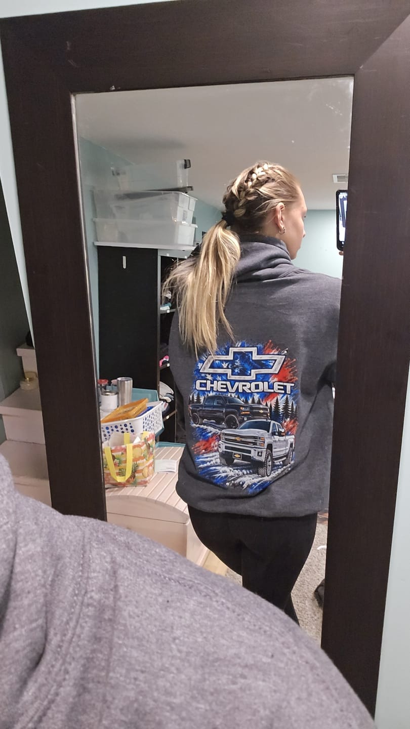 Customer photo review of Custom DTF Gang Sheets - Build Your Own | Printed in Waite Park, MN