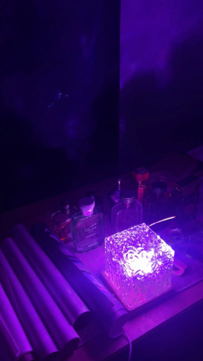 Customer photo review of Cubo de Ondas Luces de Colores