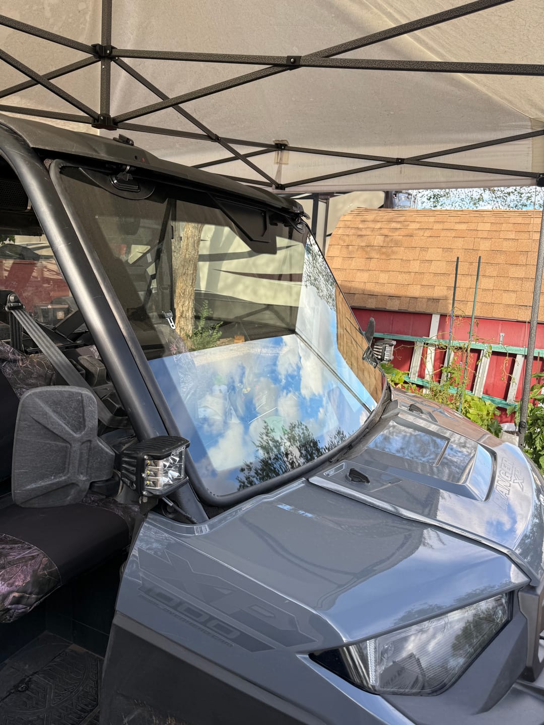 Customer photo review of Glass Tip-Out Windshield