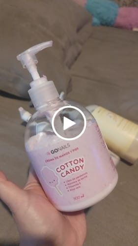 Customer photo review of Crema de Manos y Pies - Cotton Candy 500 ml