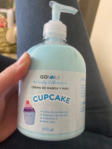 Customer photo review of Crema de Manos y Pies - Cupcake 500 ml