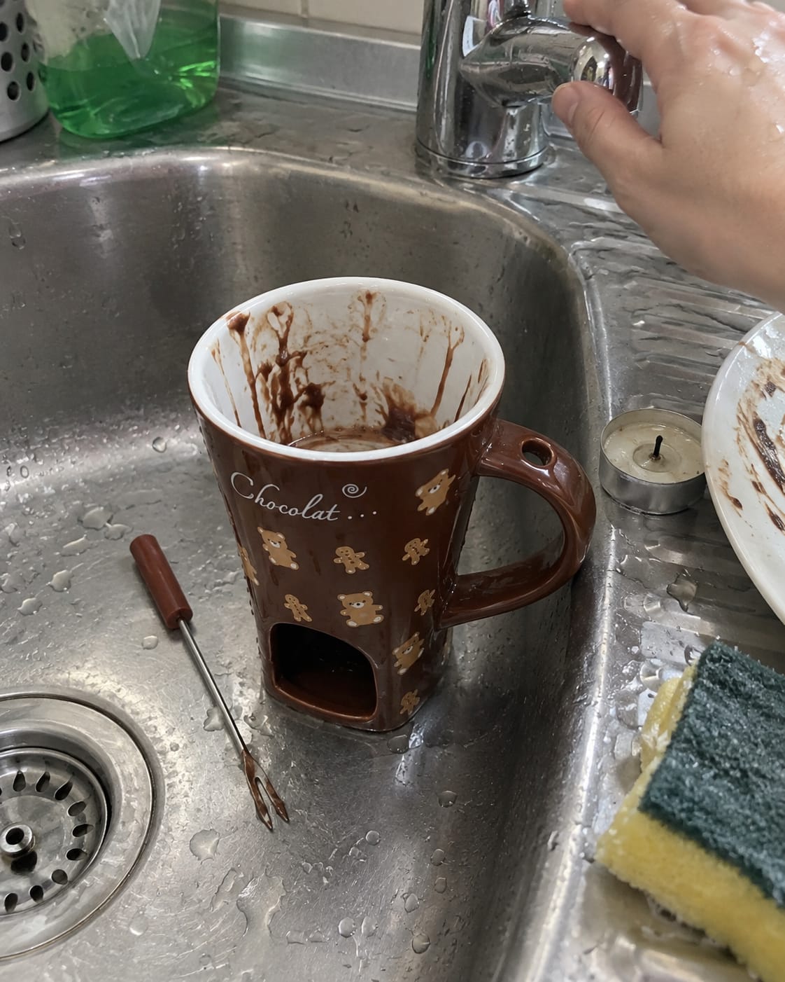 Customer photo review of Mini Fondue Mug