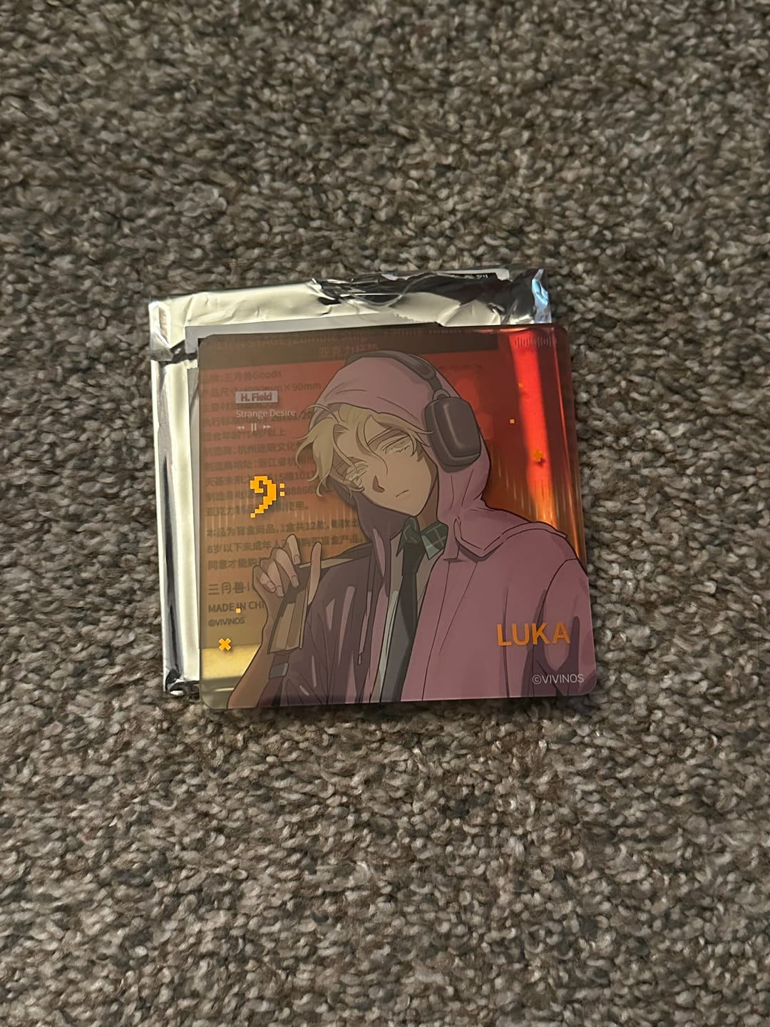 Customer photo review of Alien Stage Zombie Stage: Fading Youth Series Acrylic Coaster Blind Box
