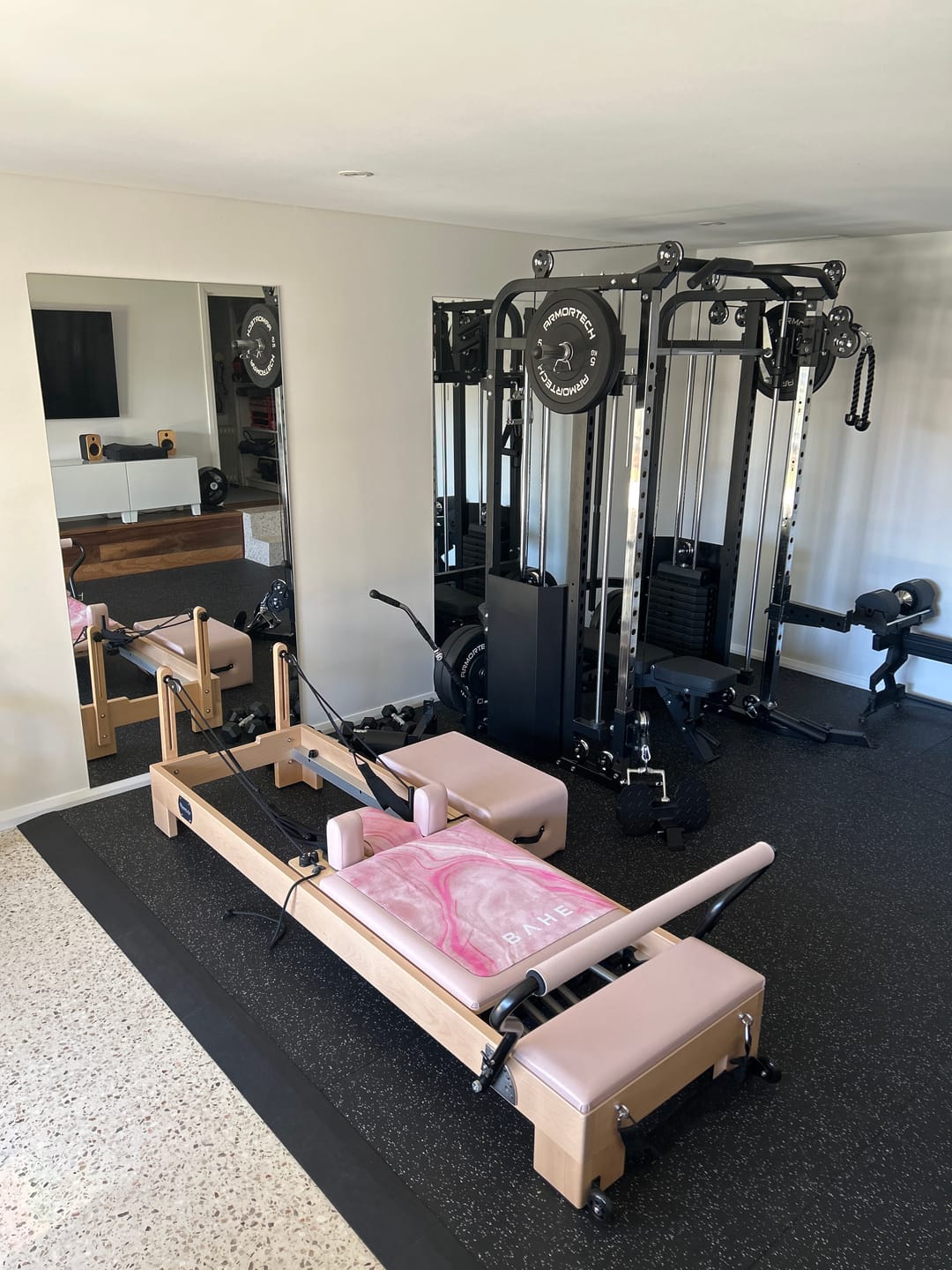 Customer photo review of Mega Recta Frameless Rectangle Mirror | 2000 x 1000 (Pre-order for mid July)