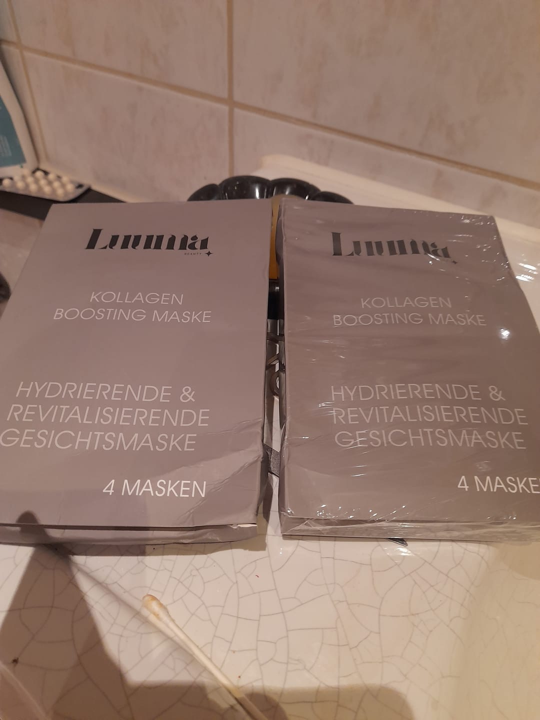 Customer photo review of Kollagen Boosting Maske