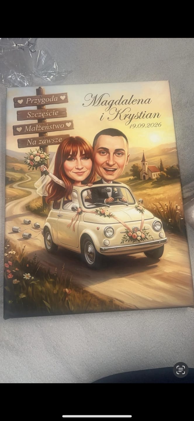 Customer photo review of Para Młoda #1 - Karykatura ze zdjęcia