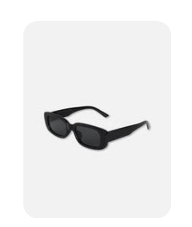 Customer photo review of Vintage Square Frame Sunglasses