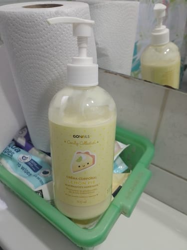 Customer photo review of Crema de Cuerpo Reafirmante e Hidratante - Cotton Candy
