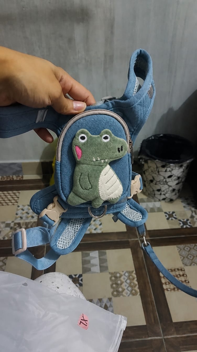 Customer photo review of WUFFLE™ Pet Backpack Harness V2