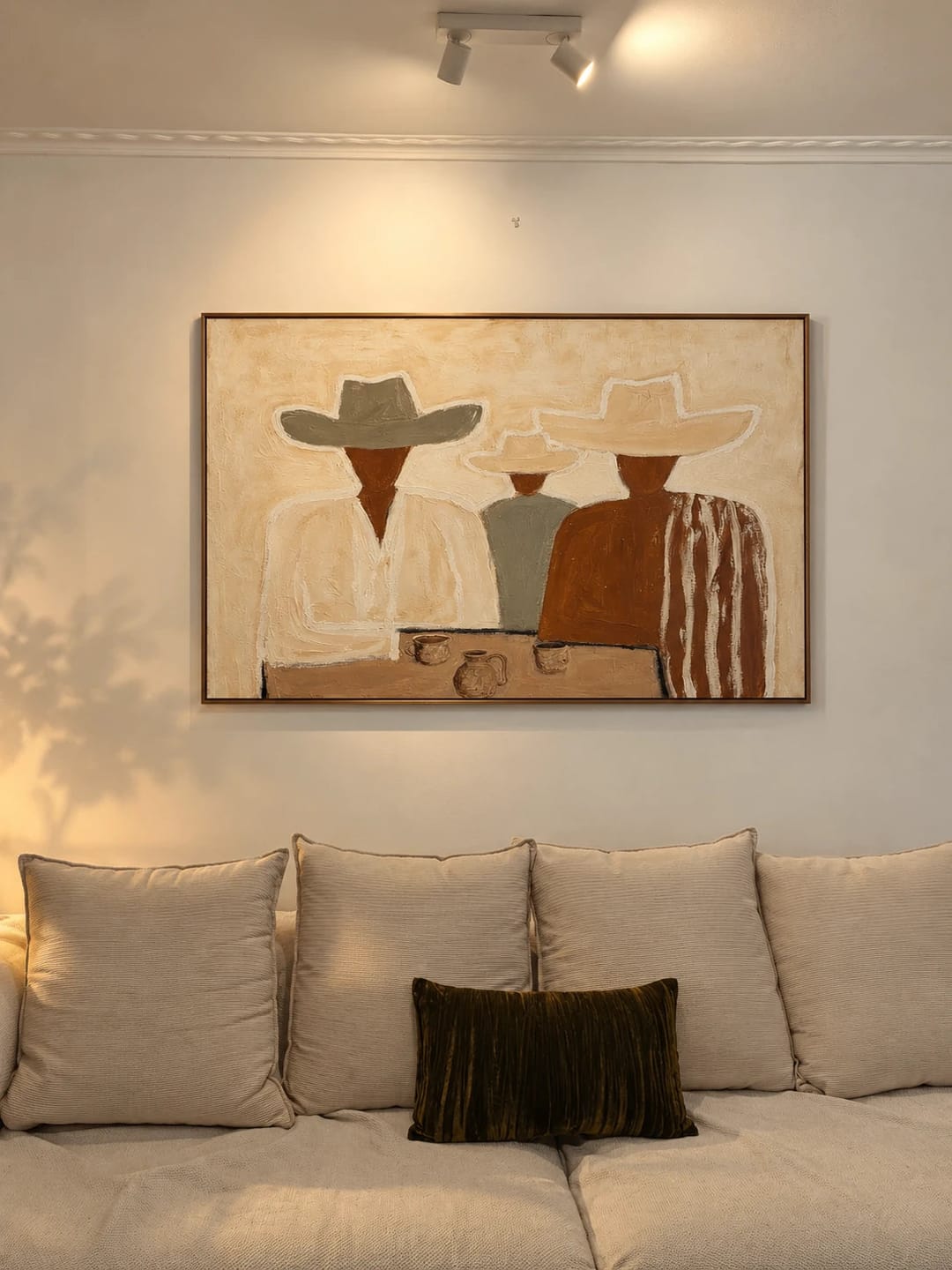 Customer photo review of Vintage Americana Art｜Desert Ranch Duo Portrait