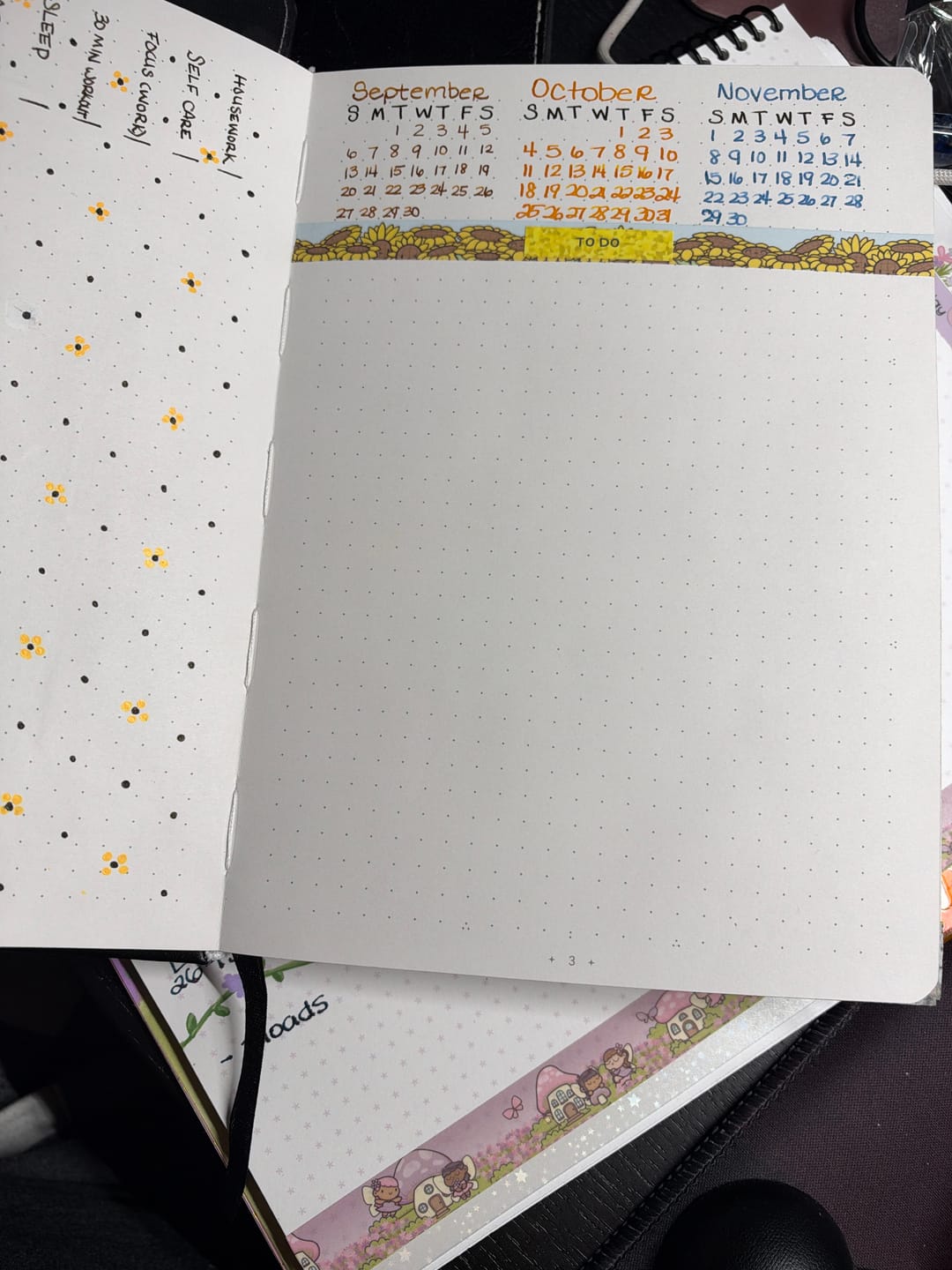 Customer photo review of Ohuhu Bleedproof Bullet Dotted Journal Notebook
