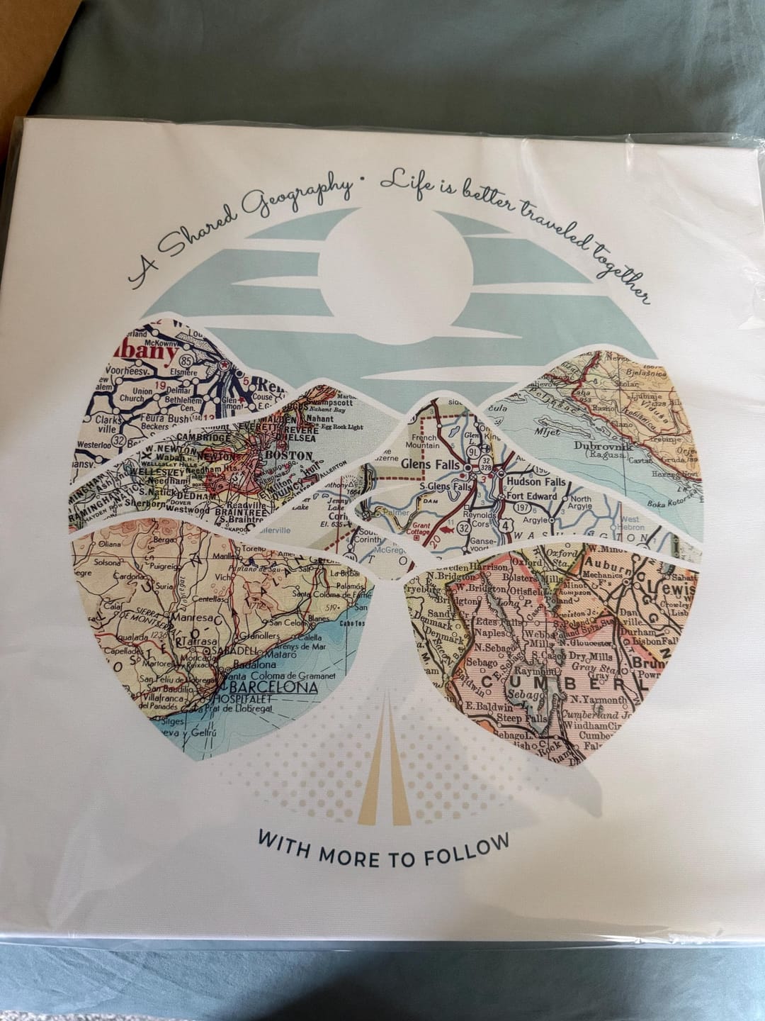Customer photo review of Milestones Map [Digital Only]