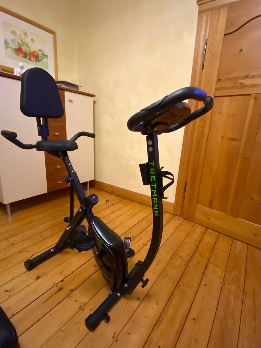 Customer photo review of Tretmann RIDE- Heimtrainer mit tiefem Einstieg