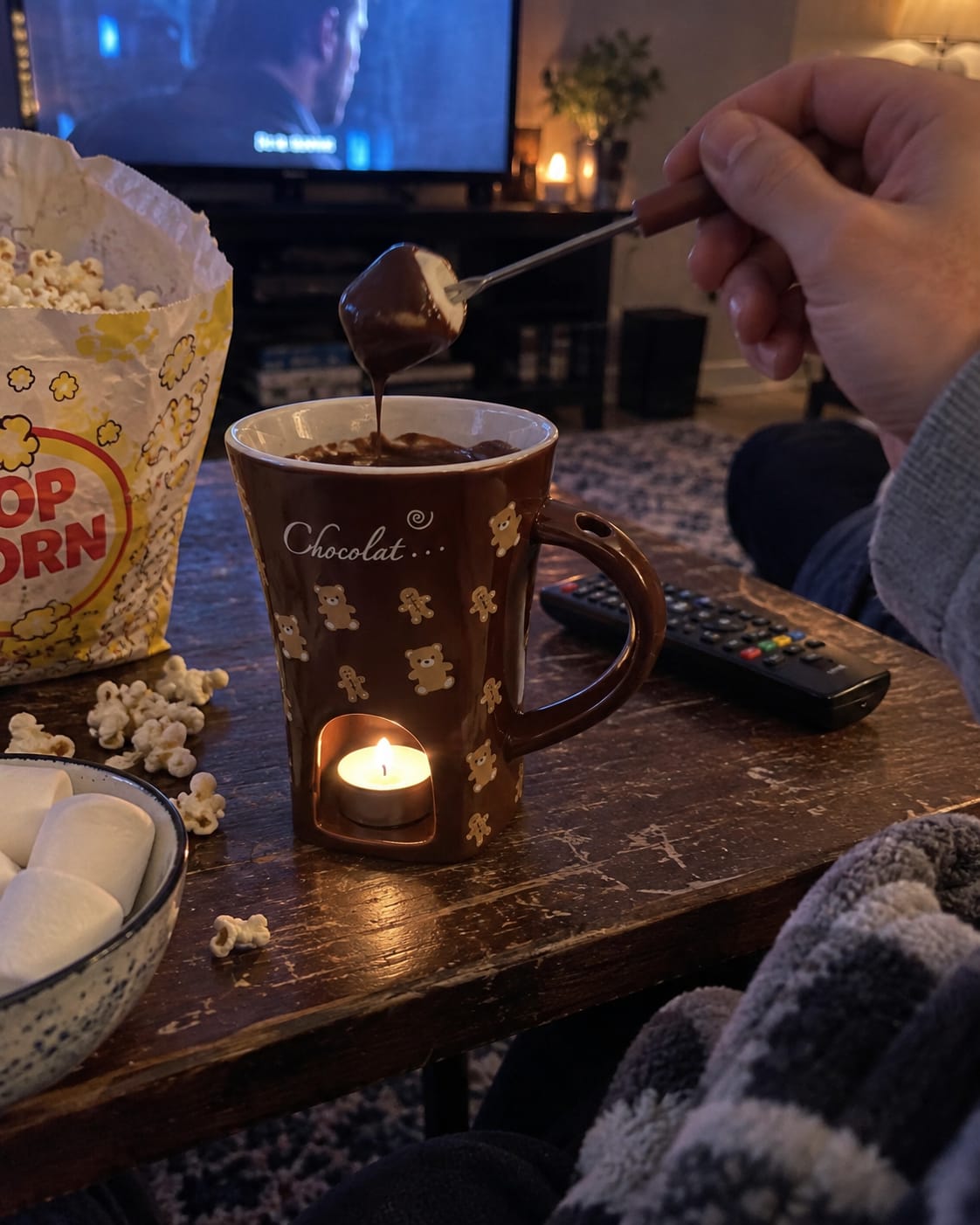 Customer photo review of Mini Fondue Mug