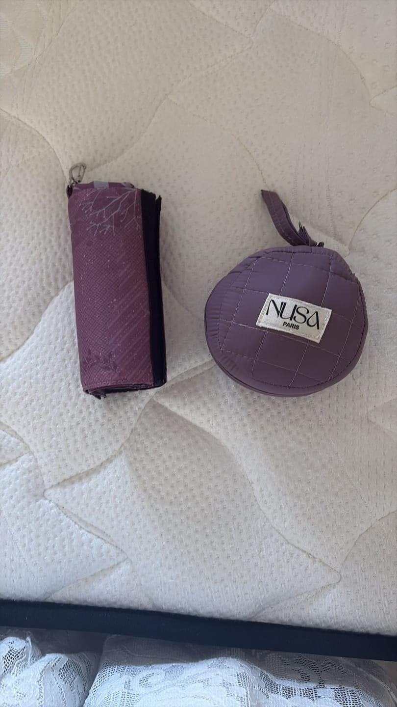 Customer photo review of Coffret NUSA – Tenue de prière, tapis & pochette de voyage