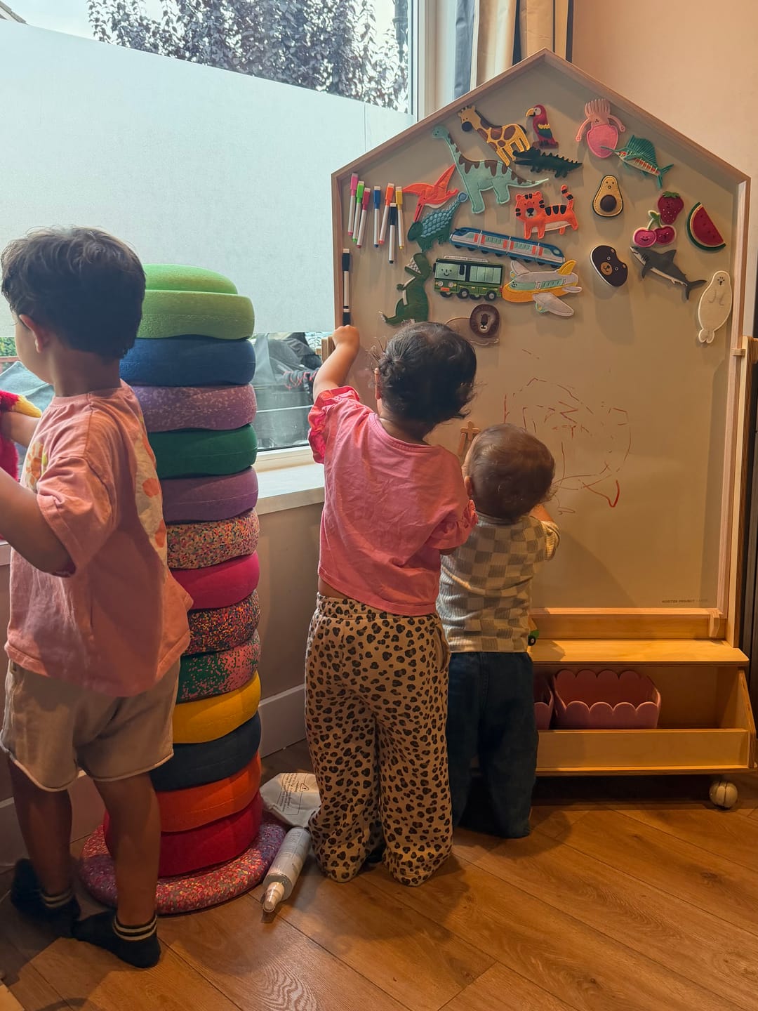 Customer photo review of Lille Hus - Ivoor / zwart - dubbelzijdig M