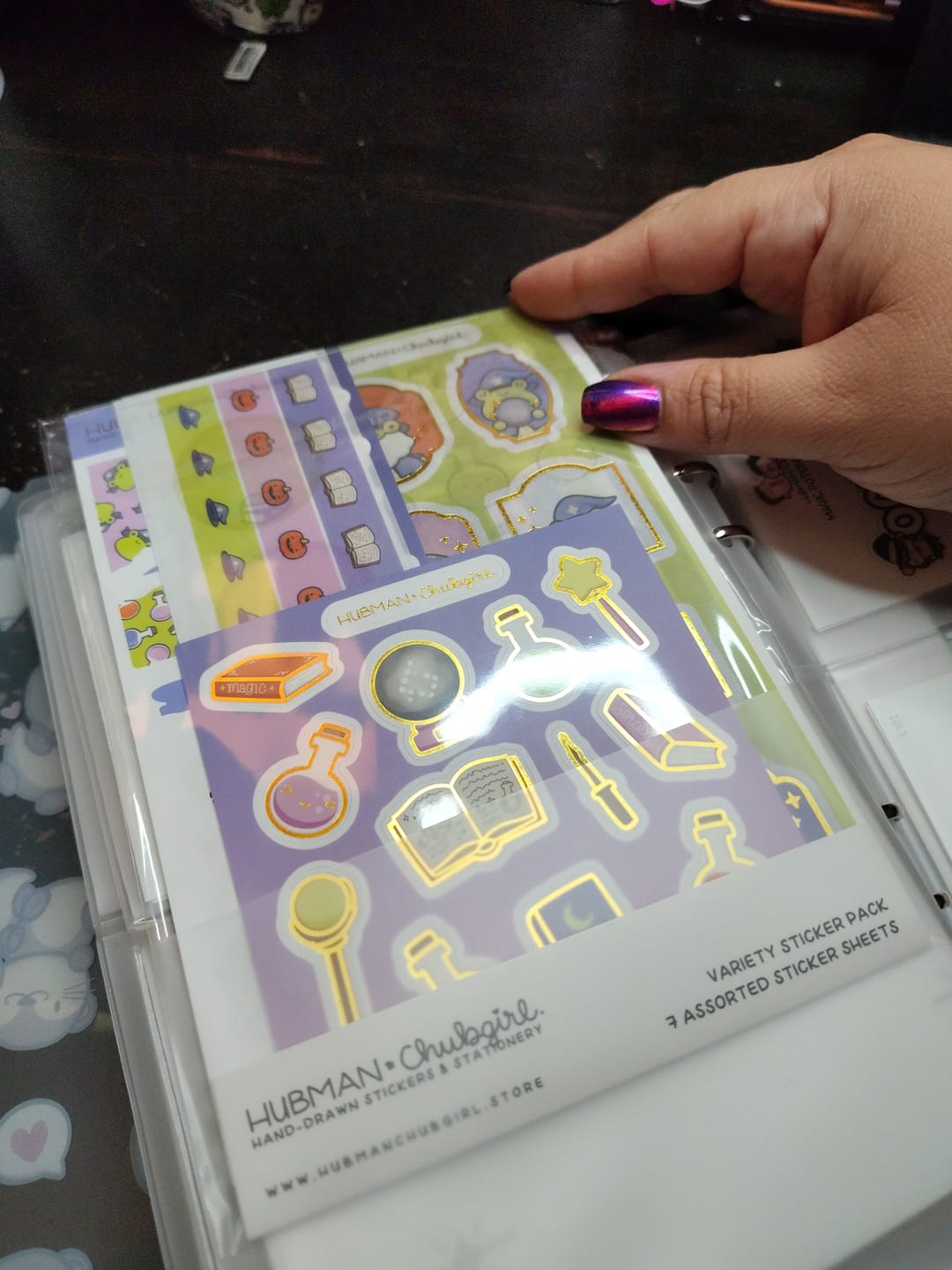 Customer photo review of Small Storage Pockets