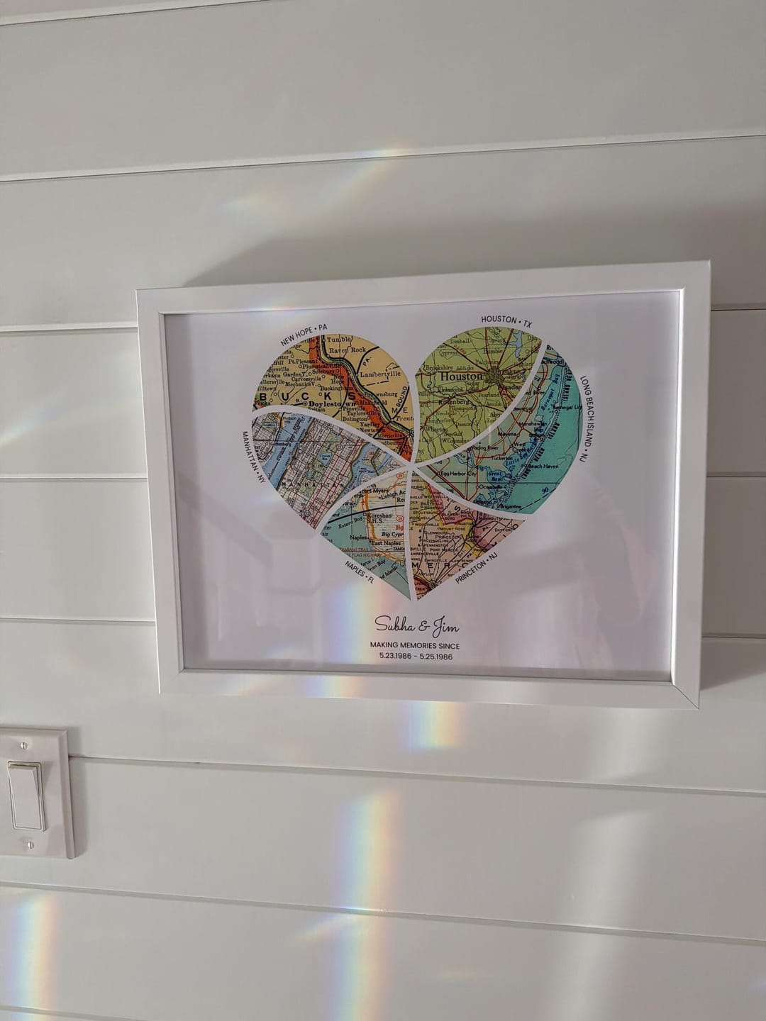 Customer photo review of Milestones Map [Digital Only]