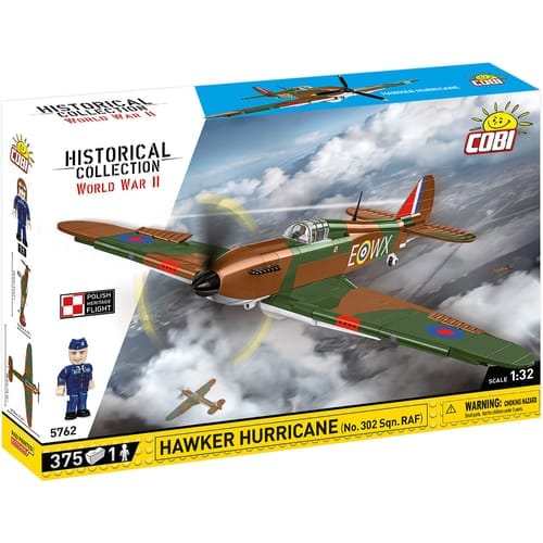 Customer photo review of COBI Hawker Hurricane (No. 302 Sqn. RAF) Fighter : Set #5762