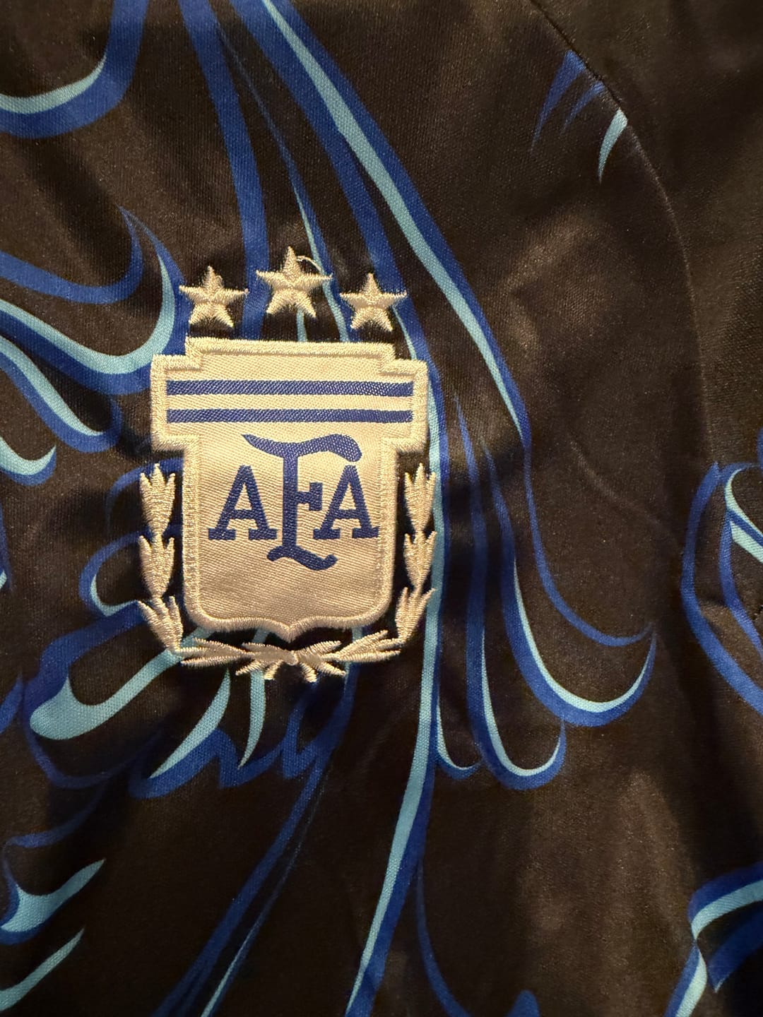 Customer photo review of 2026 Argentina Away Kids Kit
