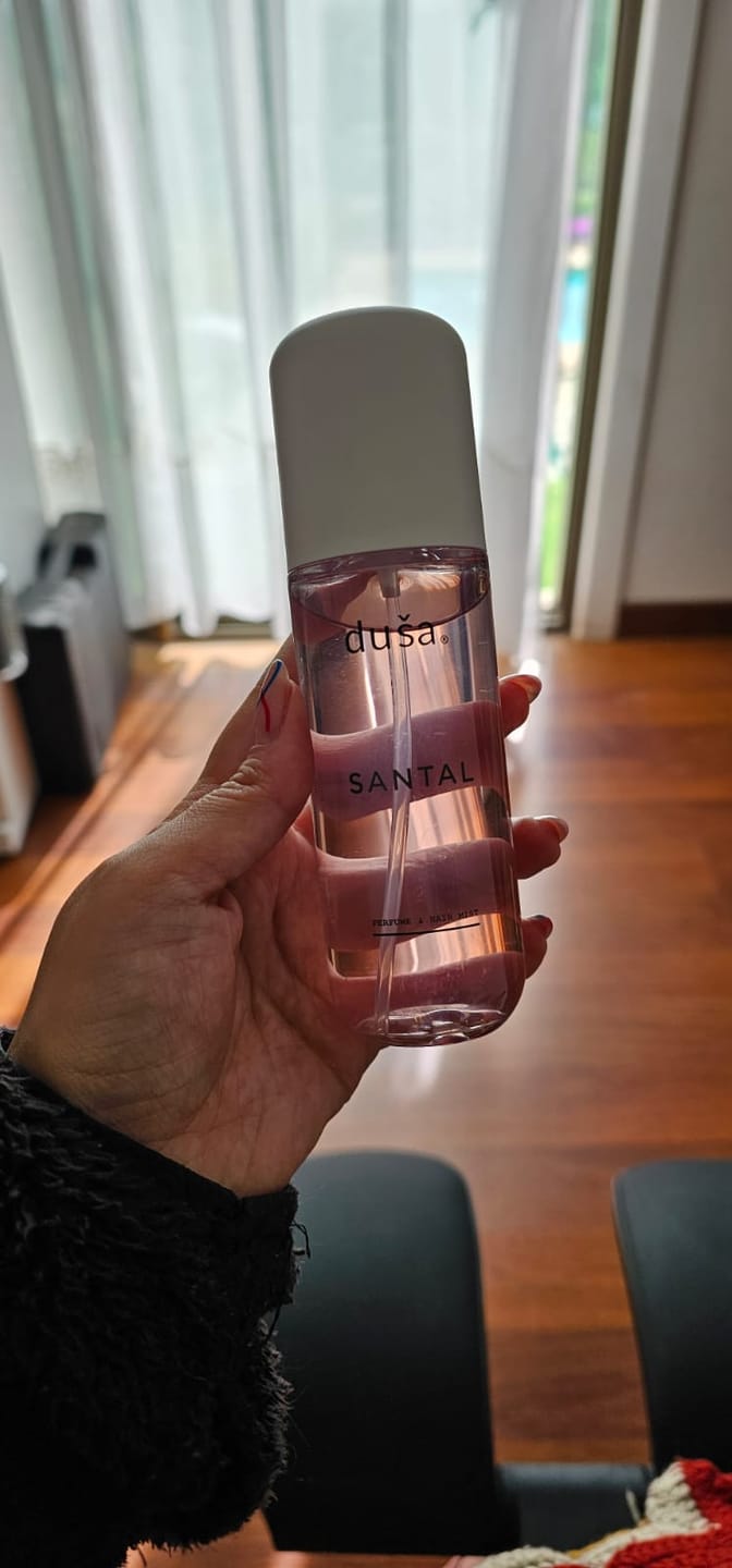 Customer photo review of Santal - Perfume Mist Cuerpo & Cabello - 100 ml