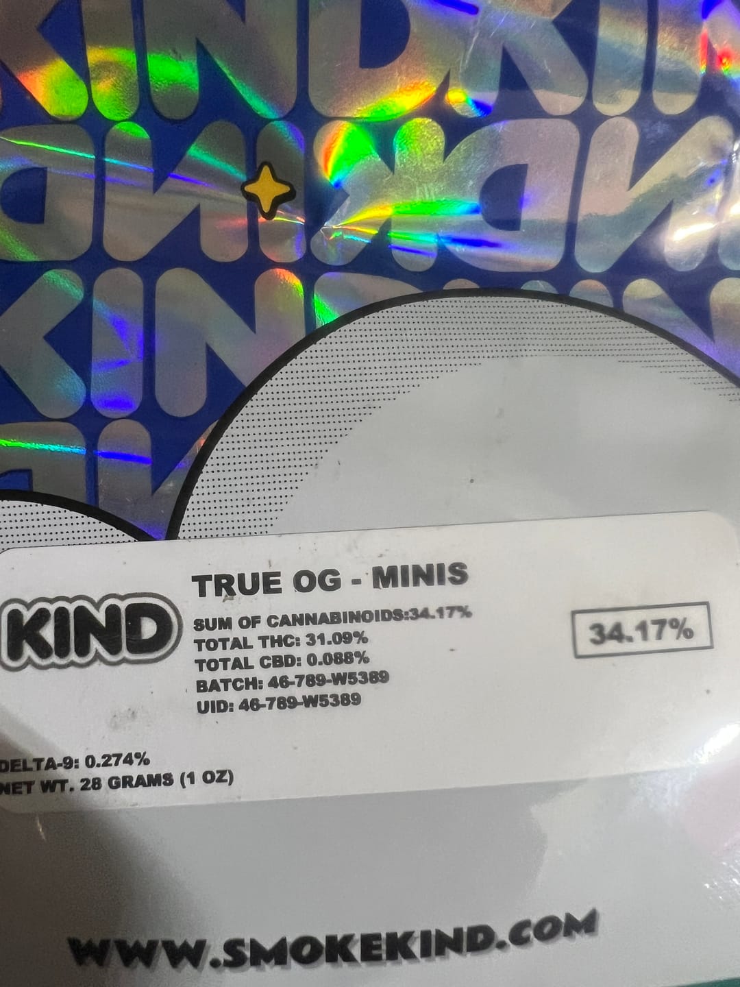 Customer photo review of Heavy OG - 28 Grams - Indica