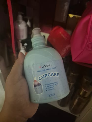 Customer photo review of Crema de Manos y Pies - Cupcake 500 ml