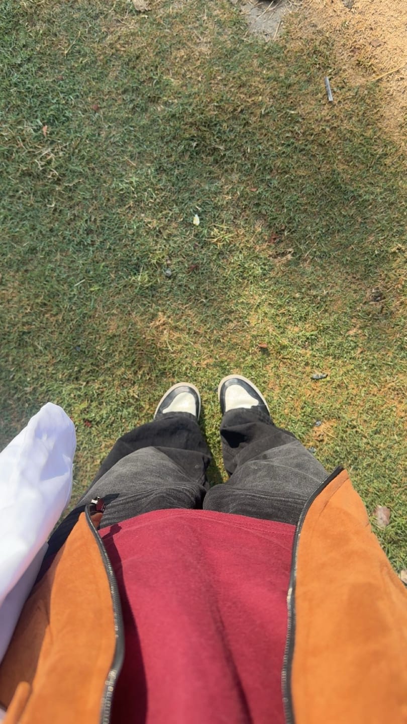 Customer photo review of Midnight Denim - Loose fit - UNISEX