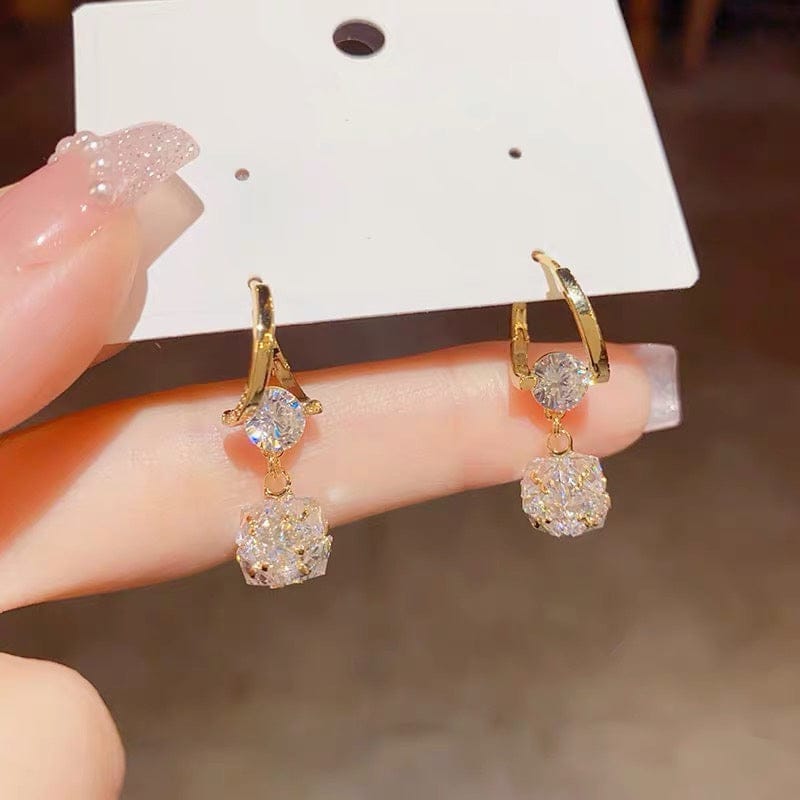 Customer photo review of Octavia Earrings