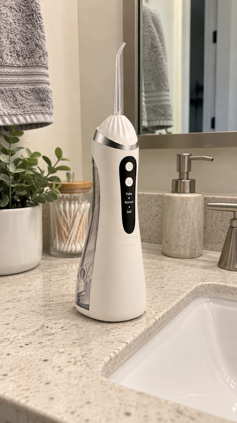 Customer photo review of Flossora Water Flosser