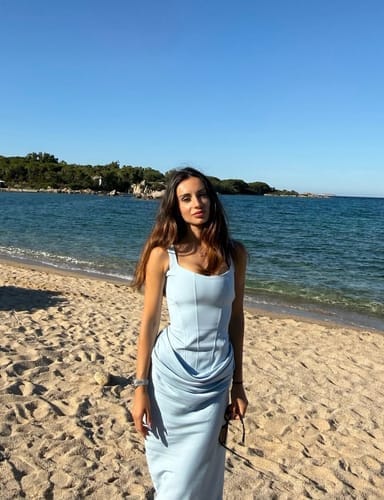Customer photo review of Cornelia Maxi Dress