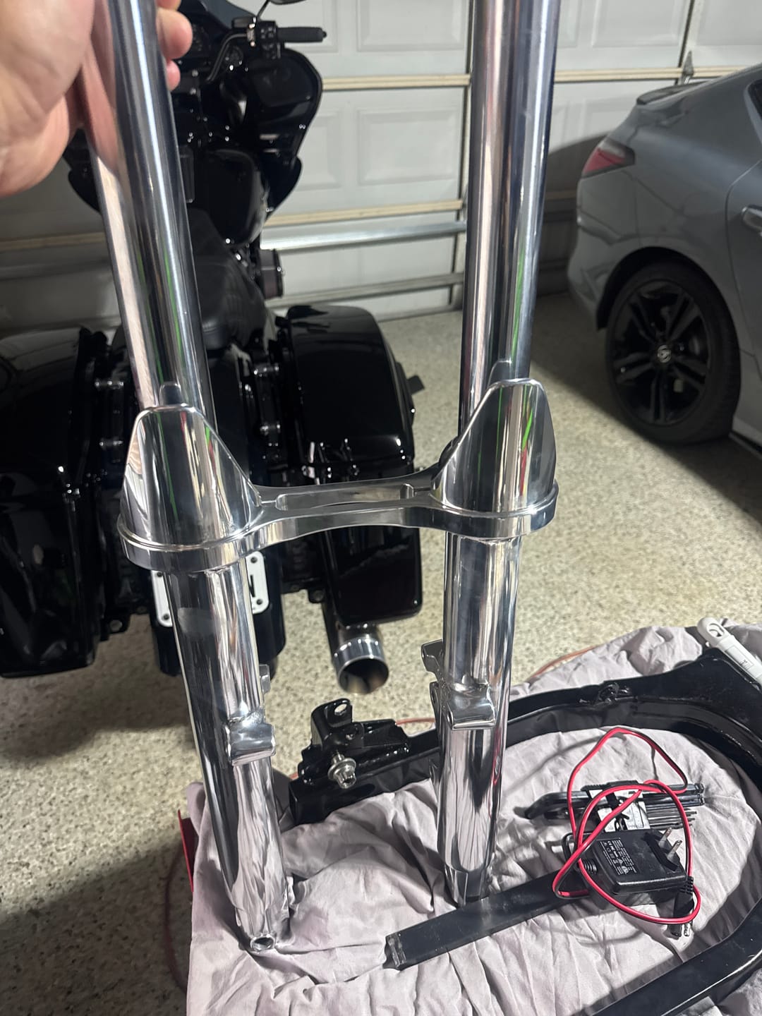 Customer photo review of 39mm Fork Brace