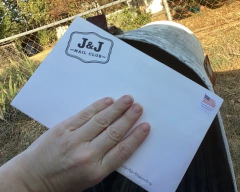 Customer photo review of Josh & Jase Mail Club
