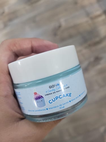 Customer photo review of Crema de Manos y Pies - Cupcake 500 ml