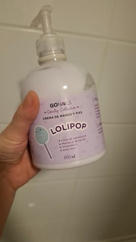 Customer photo review of Crema de Manos y Pies - Lolipop 500 ml