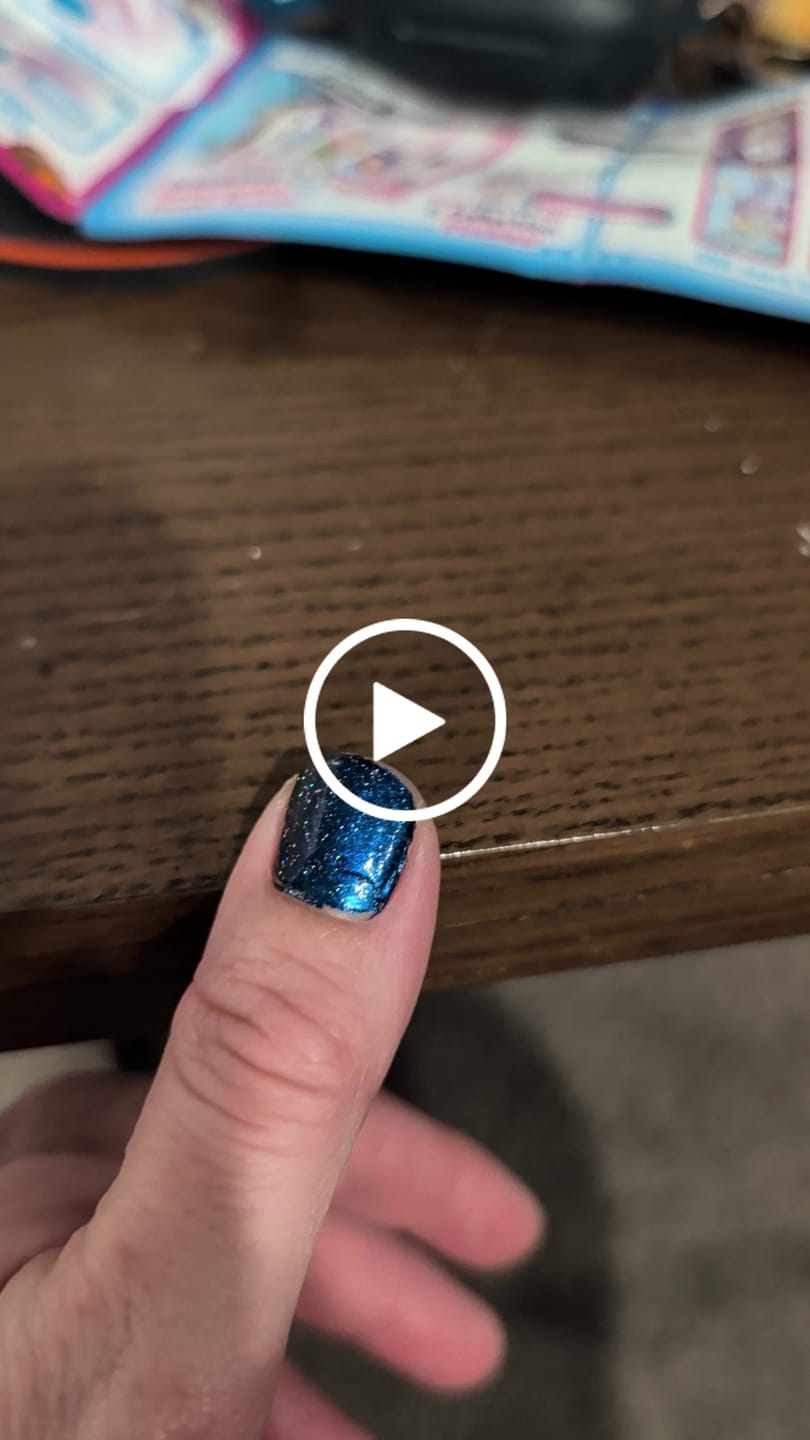 Customer video review of Stars - Limited Availability - Holographic Top Coat
