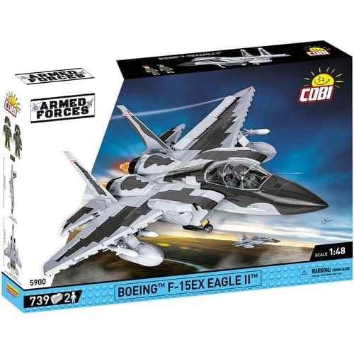 Customer photo review of COBI Boeing F-15EX Eagle II Fighter Jet : Set #5900