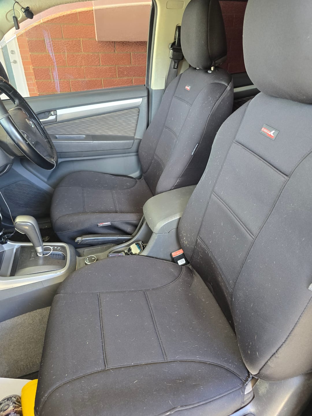 Customer photo review of Sharkskin Seat Covers for Holden Colorado RG Dual Cab (June/2012-On)