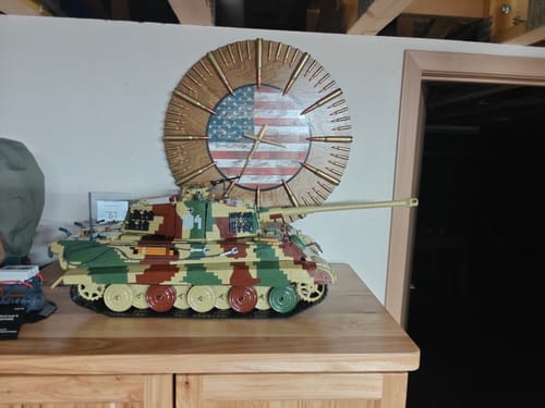 Customer photo review of COBI Tiger II Königstiger 1:12 Scale Tank : Set #2808