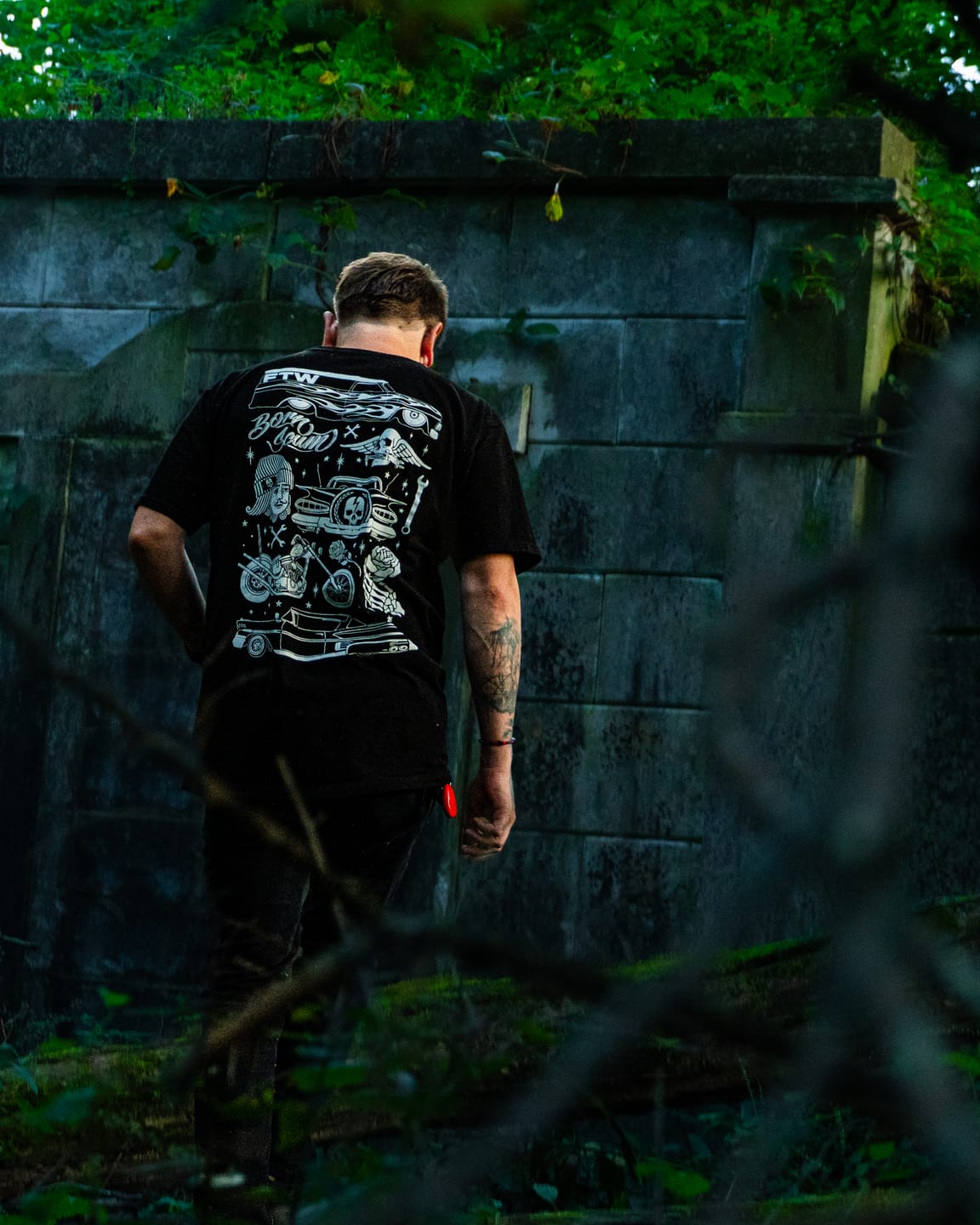 Customer photo review of KEEP YOUR MOUTH SHUT T-SHIRT